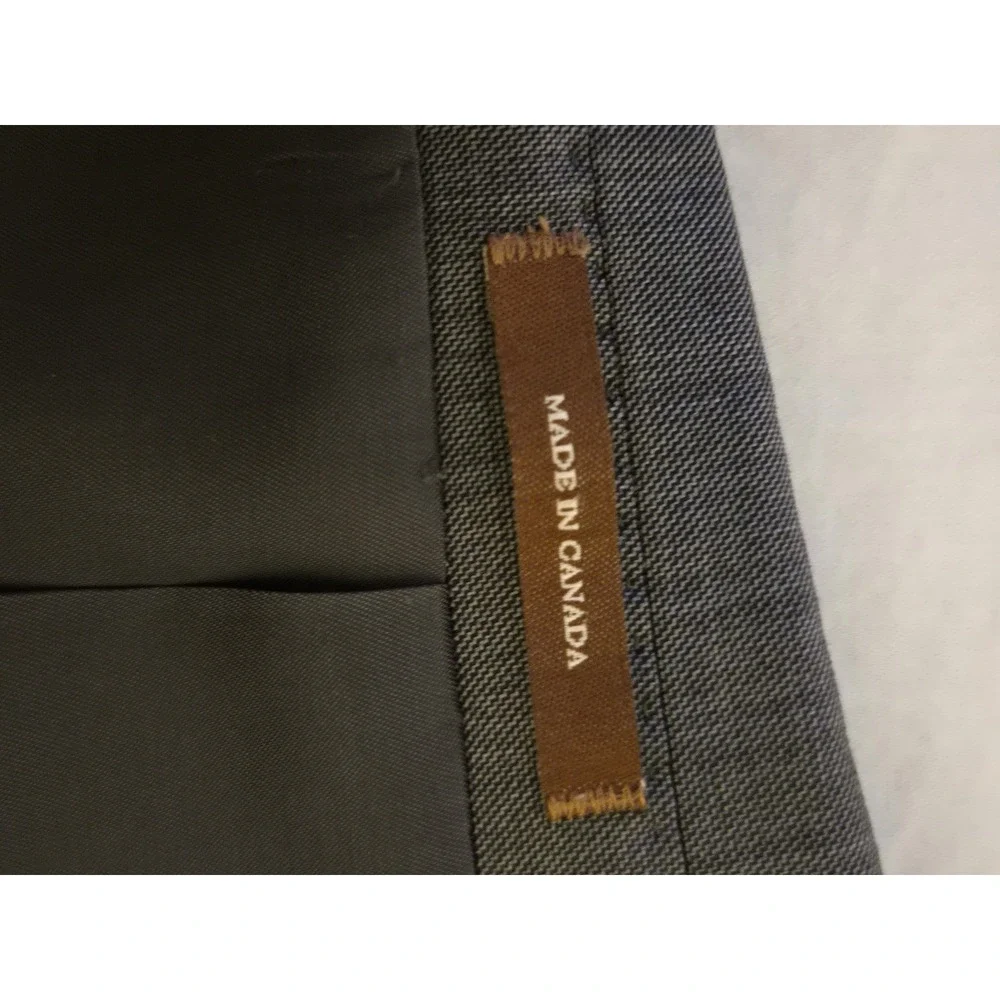 Peter Millar Men's 50T Gray Wool Blazer‎ Jacket 2 Button Classic Fit